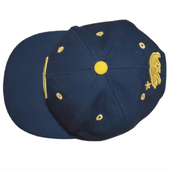 California Republic Leader L.O.G.A. Black & Yellow Snapback Hat - Picture 3 of 9